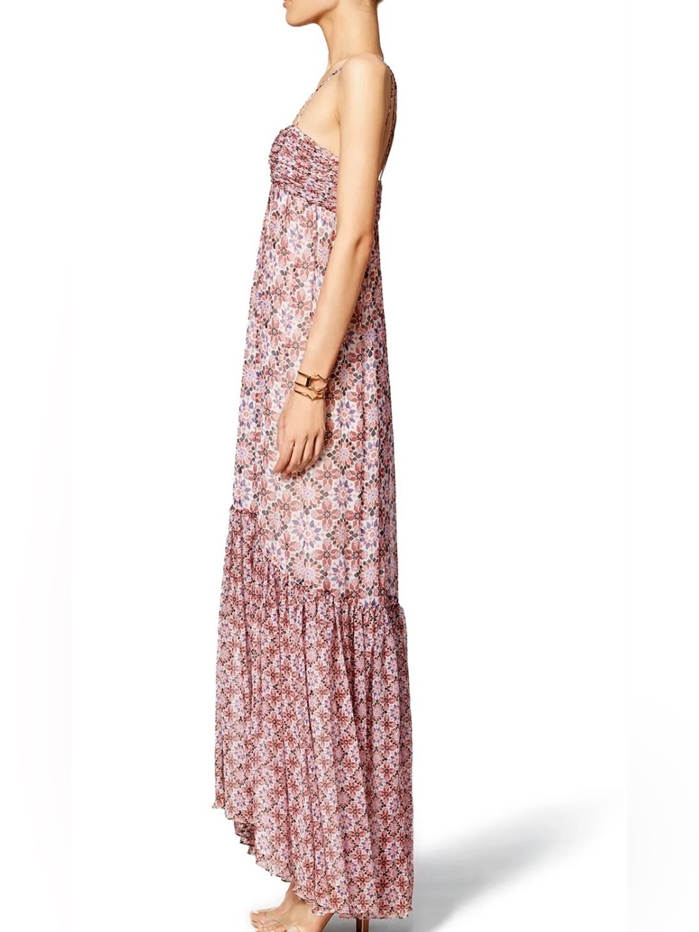 RACHEL ZOE  Mirel  Maxi Silk WOMEN’S Summer dress - Picture 2 of 10